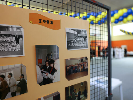 Une exposition photographique a permis de retracer les 40 ans du club