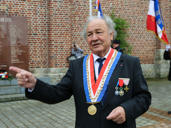 Jean-Jacques Peyraud a salué les anciens combattants et tous les membres du monde associatif présents ce jour.